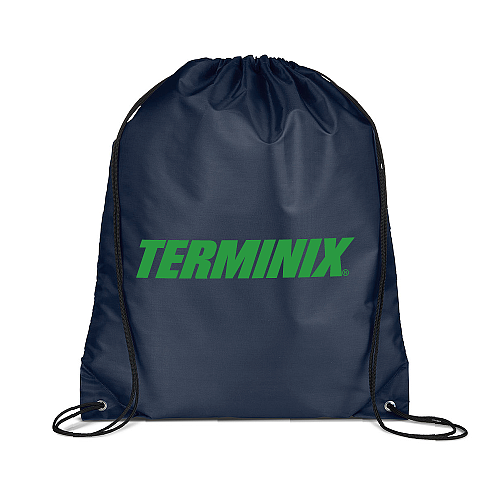 Navy Drawstring Bag
