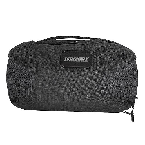 Black Recycled Accessory Pouch
