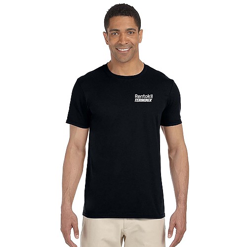 Unisex Black Gildan® Softstyle® T-shirt